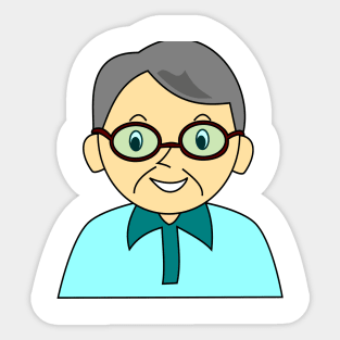 Grandpa Sticker